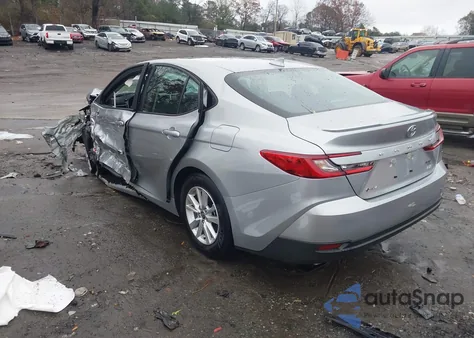 2025 Toyota Camry Le из США, поврежденный, VIN 4T1DAACK9SU195184